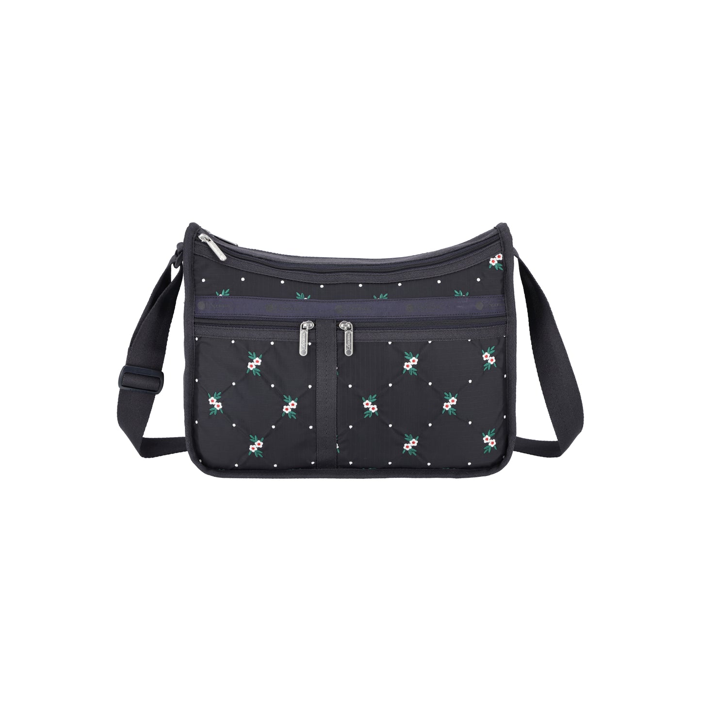 Deluxe Everyday Bag Floral Lattice Embroidery