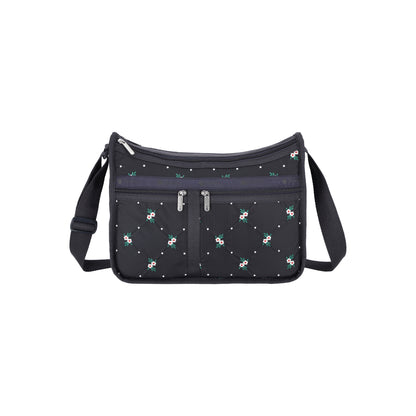 Deluxe Everyday Bag Floral Lattice Embroidery