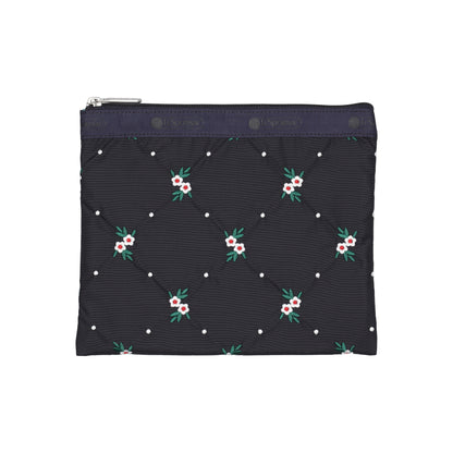 Deluxe Everyday Bag Floral Lattice Embroidery