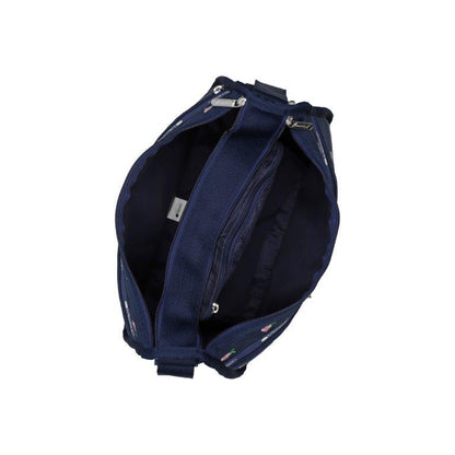 Deluxe Everyday Bag Pink Roses Embroidery