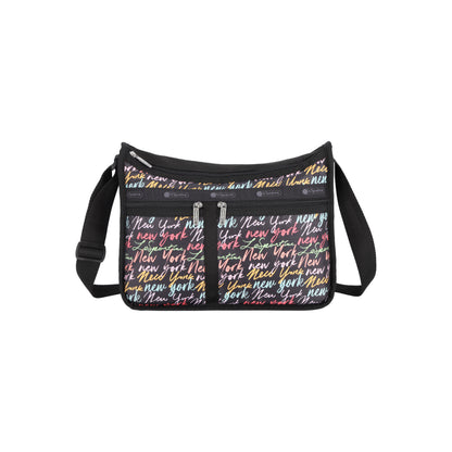 Deluxe Everyday Bag Nyc Script Black