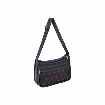 Deluxe Everyday Bag Red Apple Embroidery