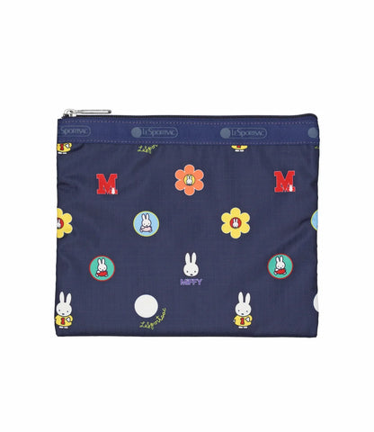 Lesportsac x Miffy Deluxe Everyday Bag Miffy Navy Polka Dot Acc