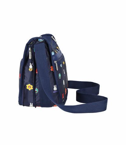 Lesportsac x Miffy Deluxe Everyday Bag Miffy Navy Polka Dot Acc