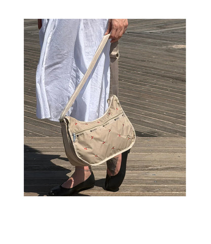 Classic Hobo Cherry Embroidery