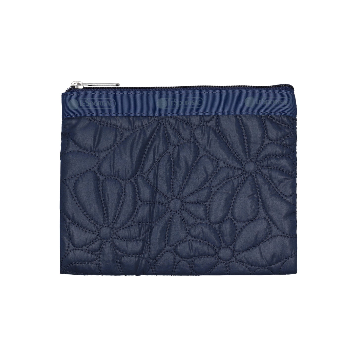 Classic Hobo Navy Quilted Blooms