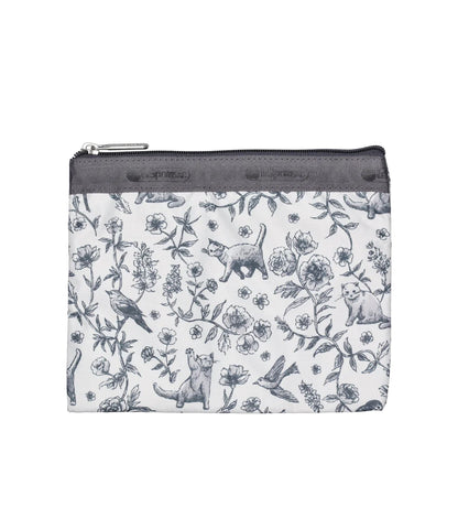 Floral Birds And Cats Classic Hobo