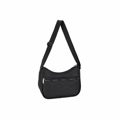 Classic Hobo Black Cross Deboss