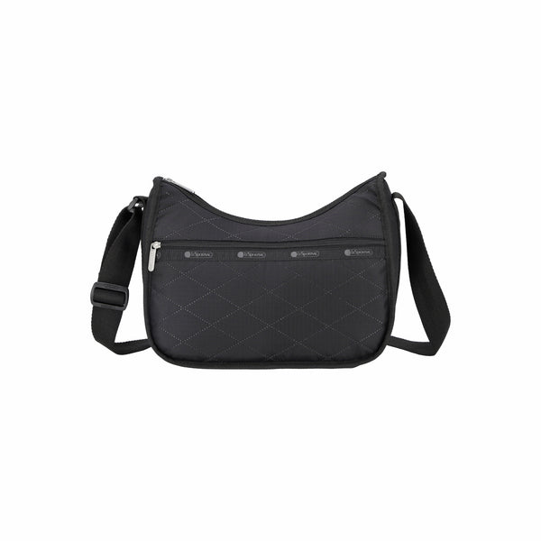 Classic Hobo Black Cross Deboss