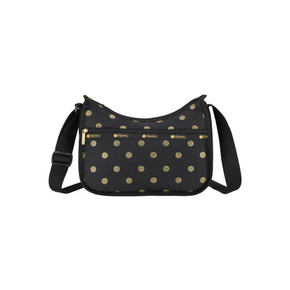 Classic Hobo Gold Glitter Dots