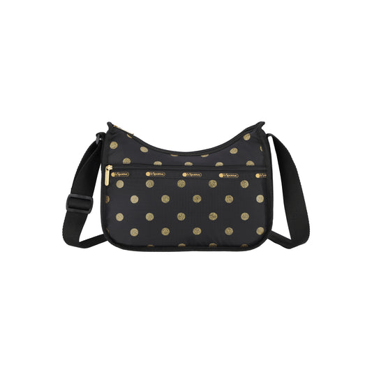 Classic Hobo Gold Glitter Dots