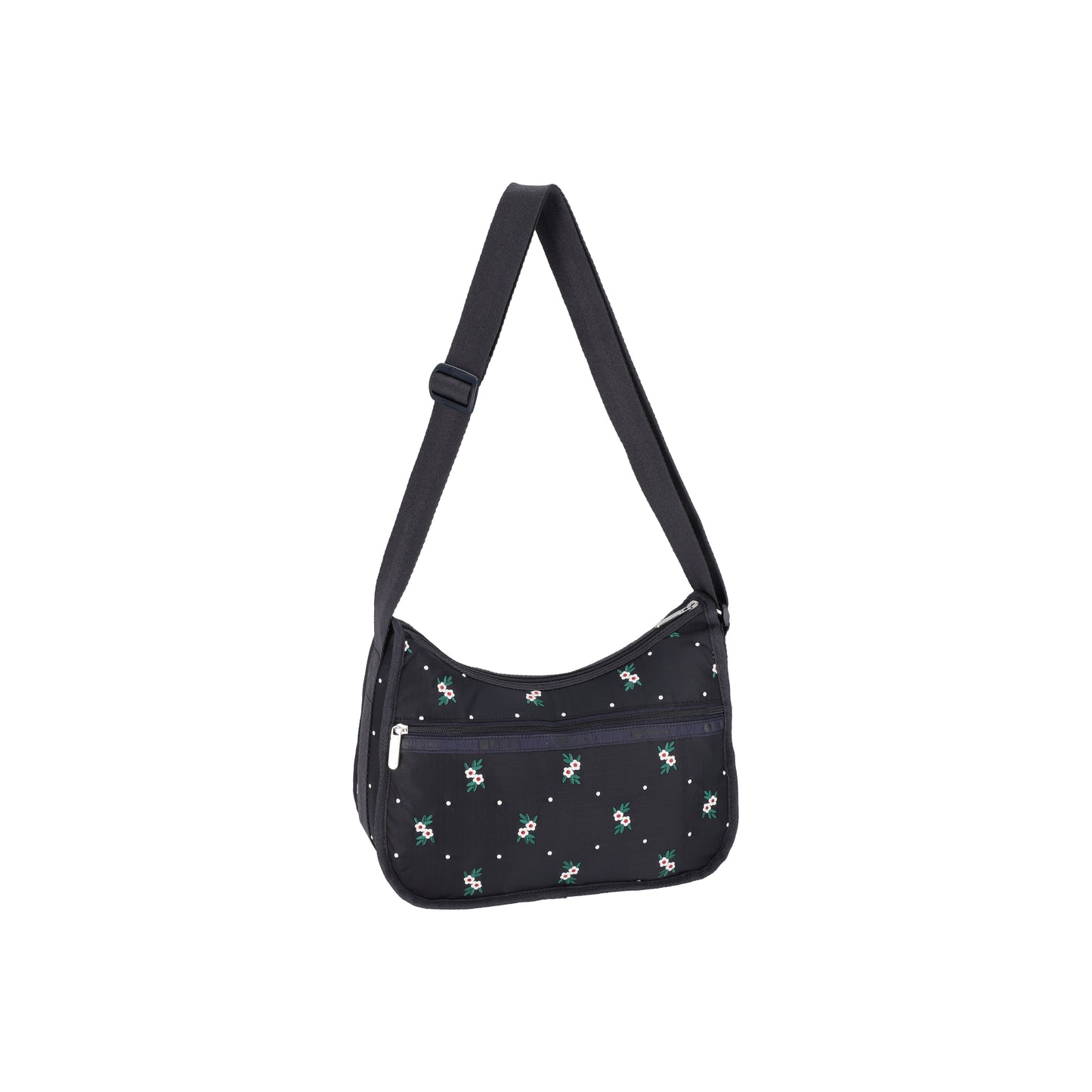 Classic Hobo Floral Lattice Embroidery