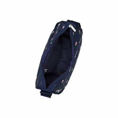 Classic Hobo Pink Roses Embroidery