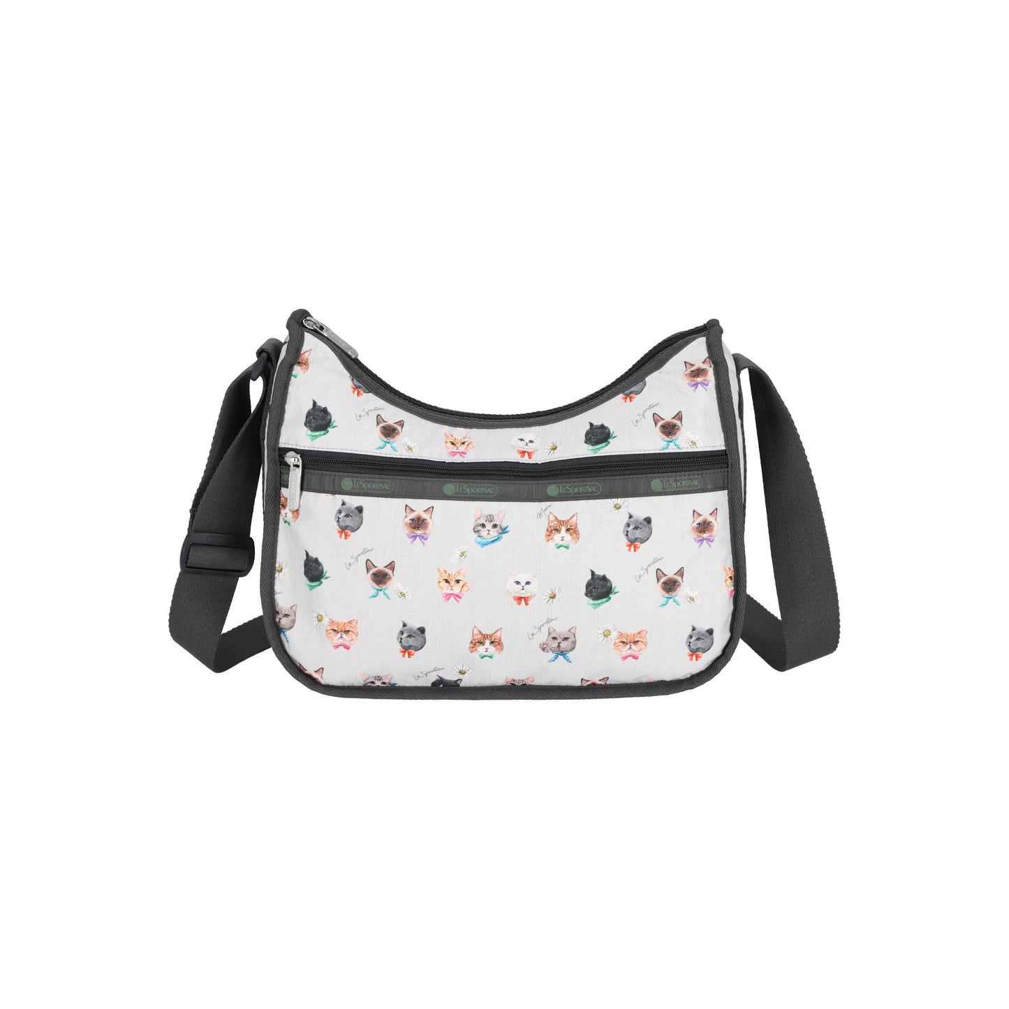 Classic Hobo Playful Cats Cool Gray