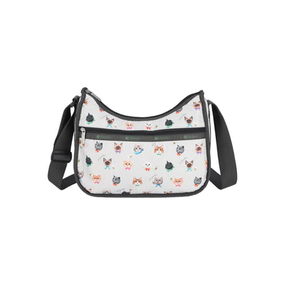 Classic Hobo Playful Cats Cool Gray