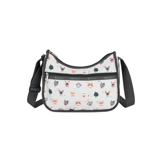 Classic Hobo Playful Cats Cool Gray