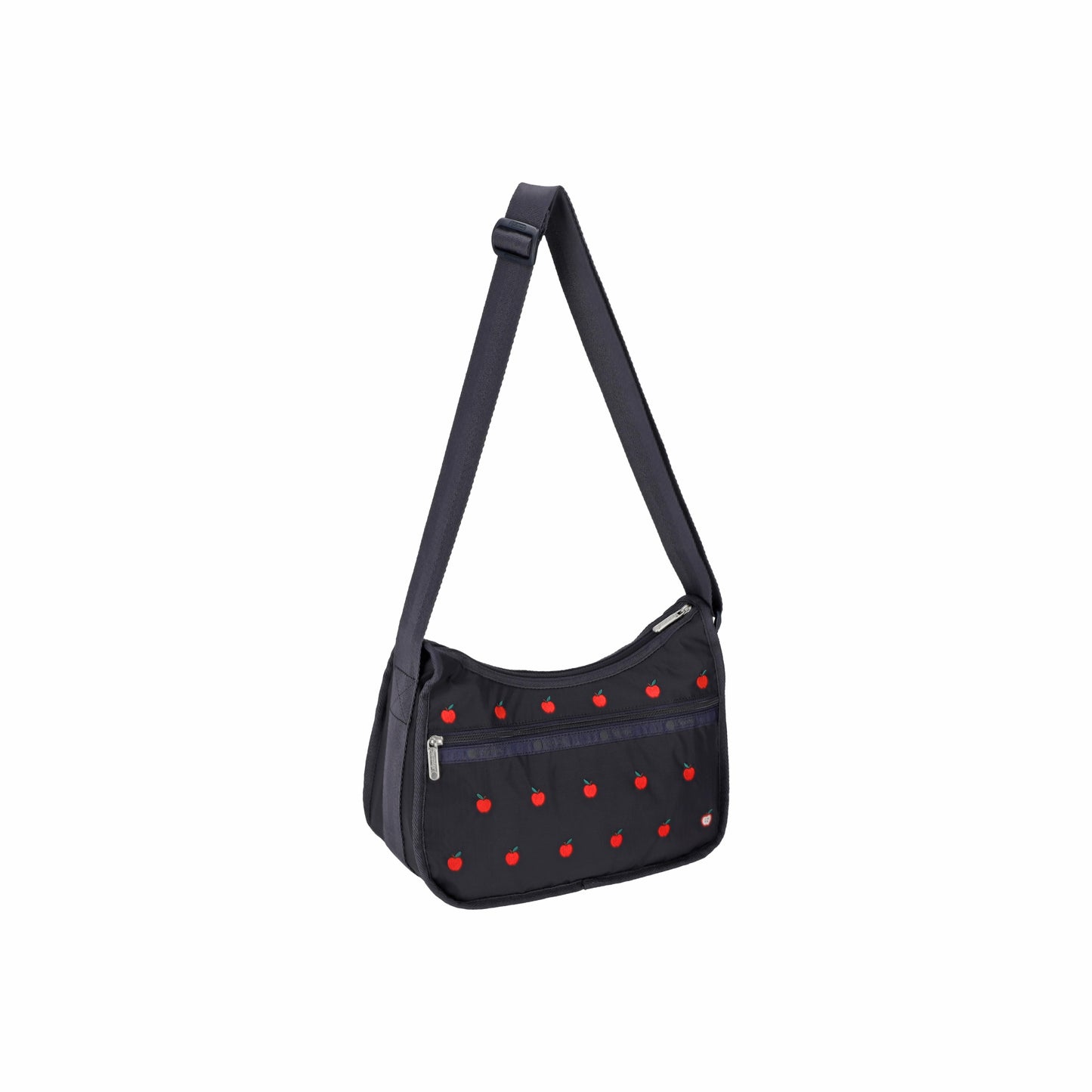 Classic Hobo Red Apple Embroidery