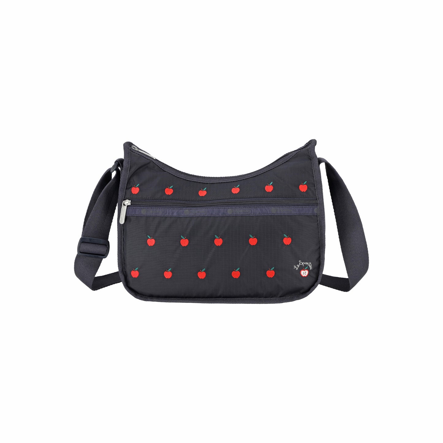 Classic Hobo Red Apple Embroidery
