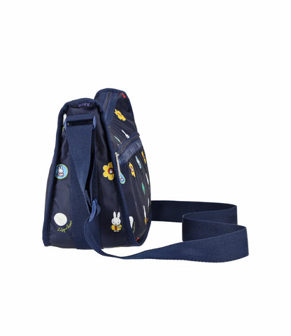 Lesportsac x Miffy Classic Hobo Miffy Navy Polka Dot Acc