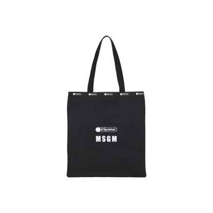 MSGM x LeSportsac Large Emerald Tote Logo Tote Black