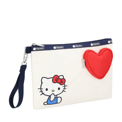 Lesportsac X Hello Kitty Heart Pouch