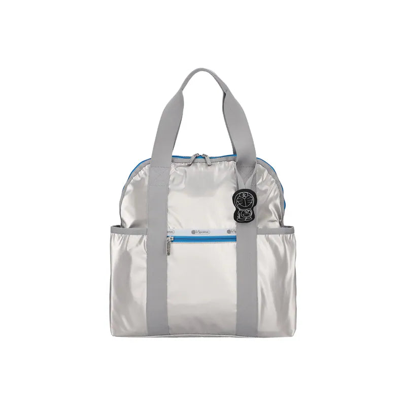 LeSportsac x Doraemon Double Trouble Backpack Doraemon Silver Shine