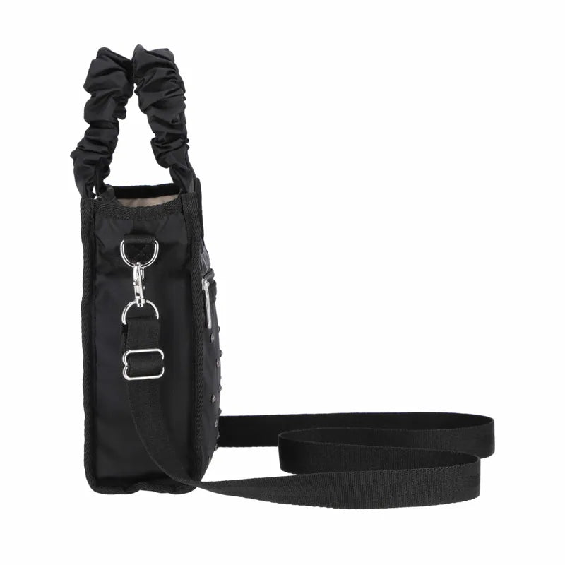 GH Mini N/S Tote Bijou Black Grey