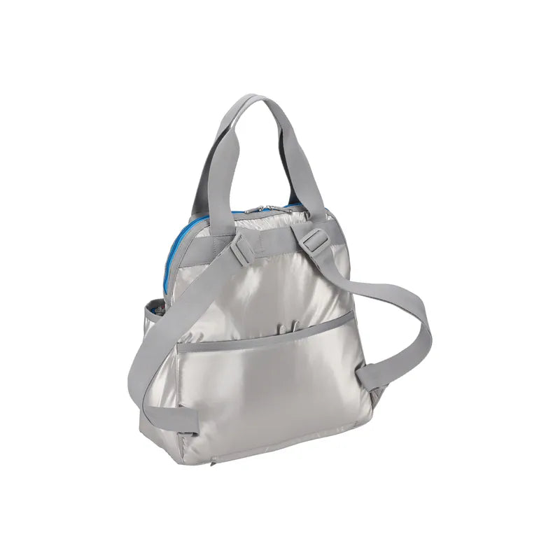 LeSportsac x Doraemon Double Trouble Backpack Doraemon Silver Shine