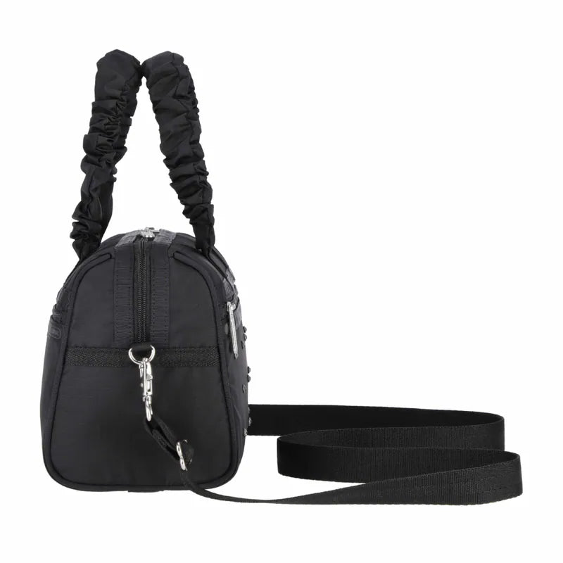 GH Everyday Small Satchel Bijou Black Grey