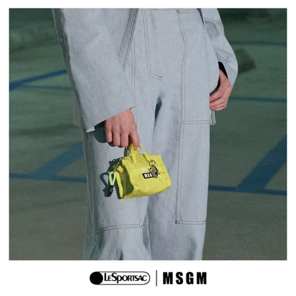 MSGM x LeSportsac Micro Weekender Micro Yellow
