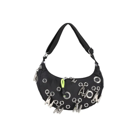 MSGM x LeSportsac Grommet Crescent Logo Grommet Black