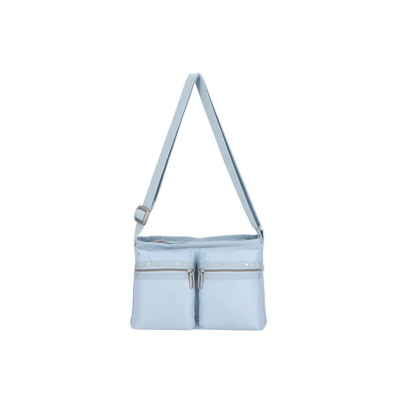 Essential Zip Crossbody Cerulean Frost C