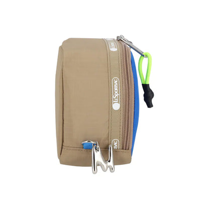MSGM x LeSportsac Medium Cosmetic Blue/Khaki