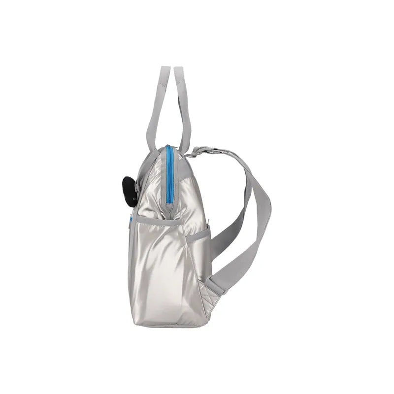 LeSportsac x Doraemon Double Trouble Backpack Doraemon Silver Shine