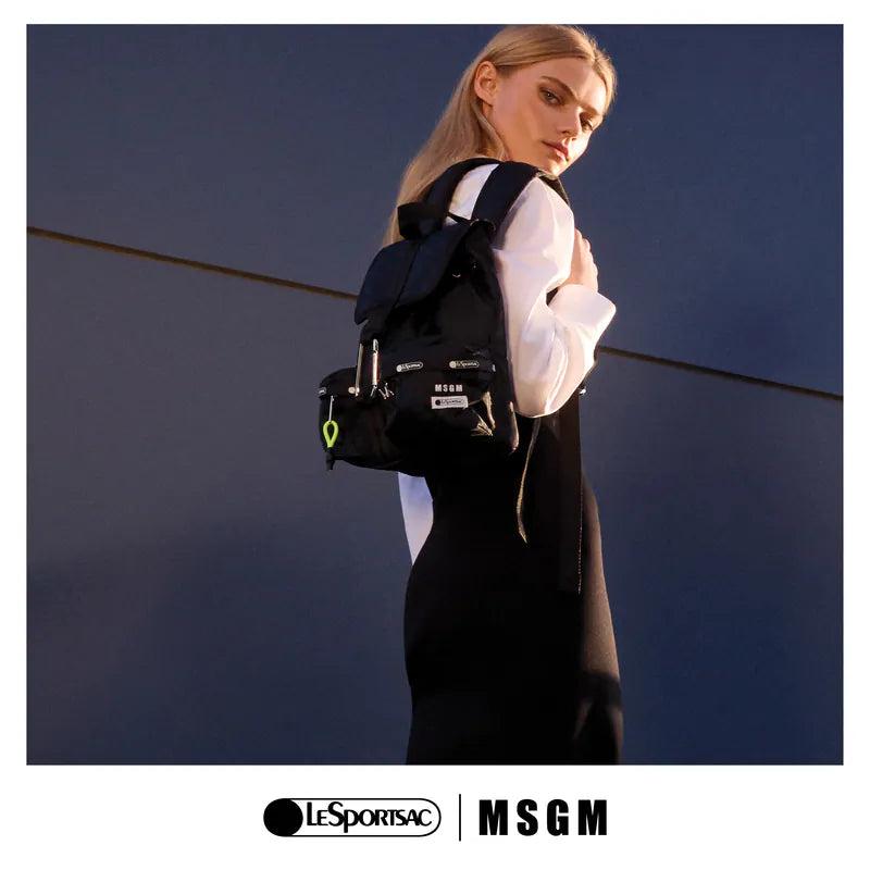 MSGM x LeSportsac Voyager Backpack Voyager Black Jacq