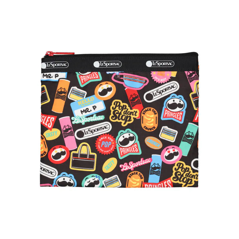 Lesportsac x Pringles Deluxe Everyday Bag Pringles Stickers