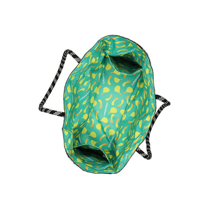 Lesportsac x Pringles Medium 2 Way Tote Mr P Embroidery