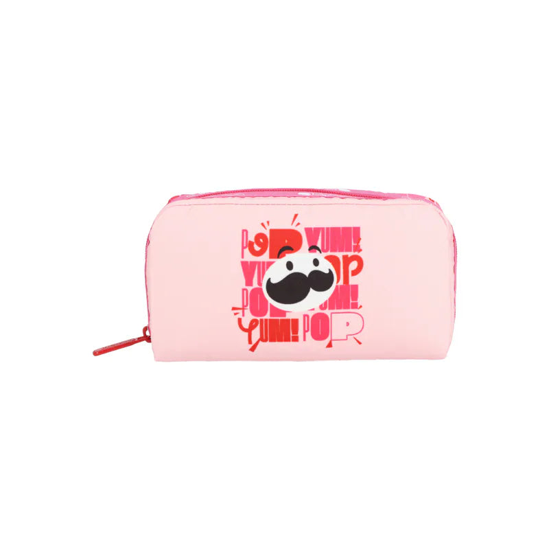 Lesportsac x Pringles Pink Rectangular Cosmetic
