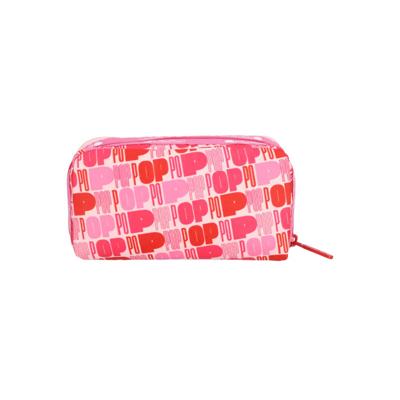 Lesportsac x Pringles Pink Rectangular Cosmetic