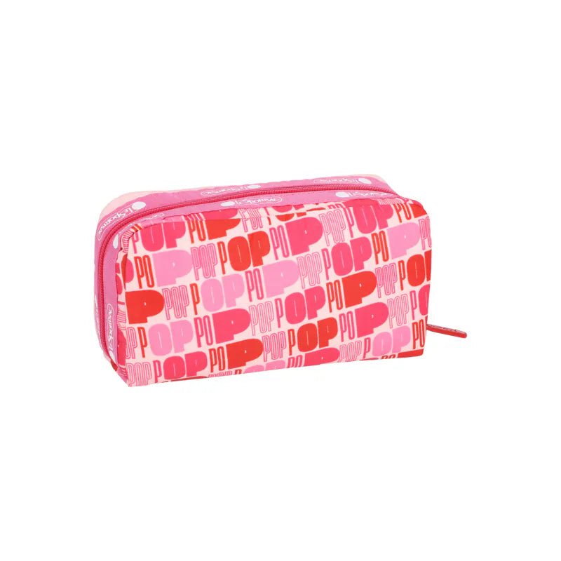 Lesportsac x Pringles Pink Rectangular Cosmetic