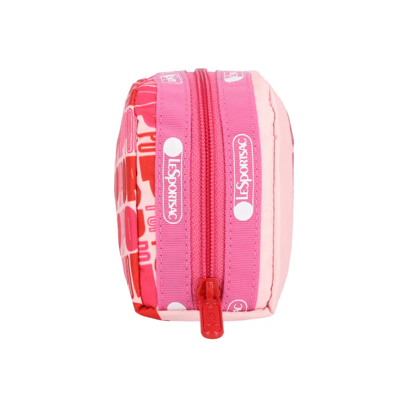 Lesportsac x Pringles Pink Rectangular Cosmetic