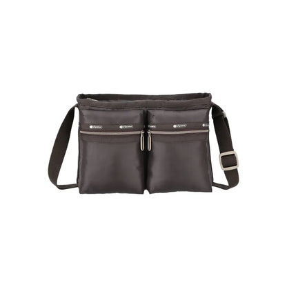Essential Zip Crossbody Dark Chocolate C