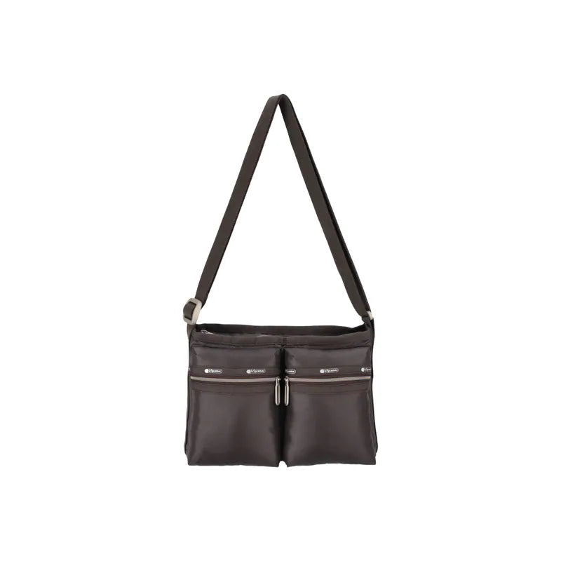 Essential Zip Crossbody Dark Chocolate C