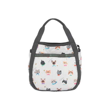 Small Jenni Playful Cats Cool Gray