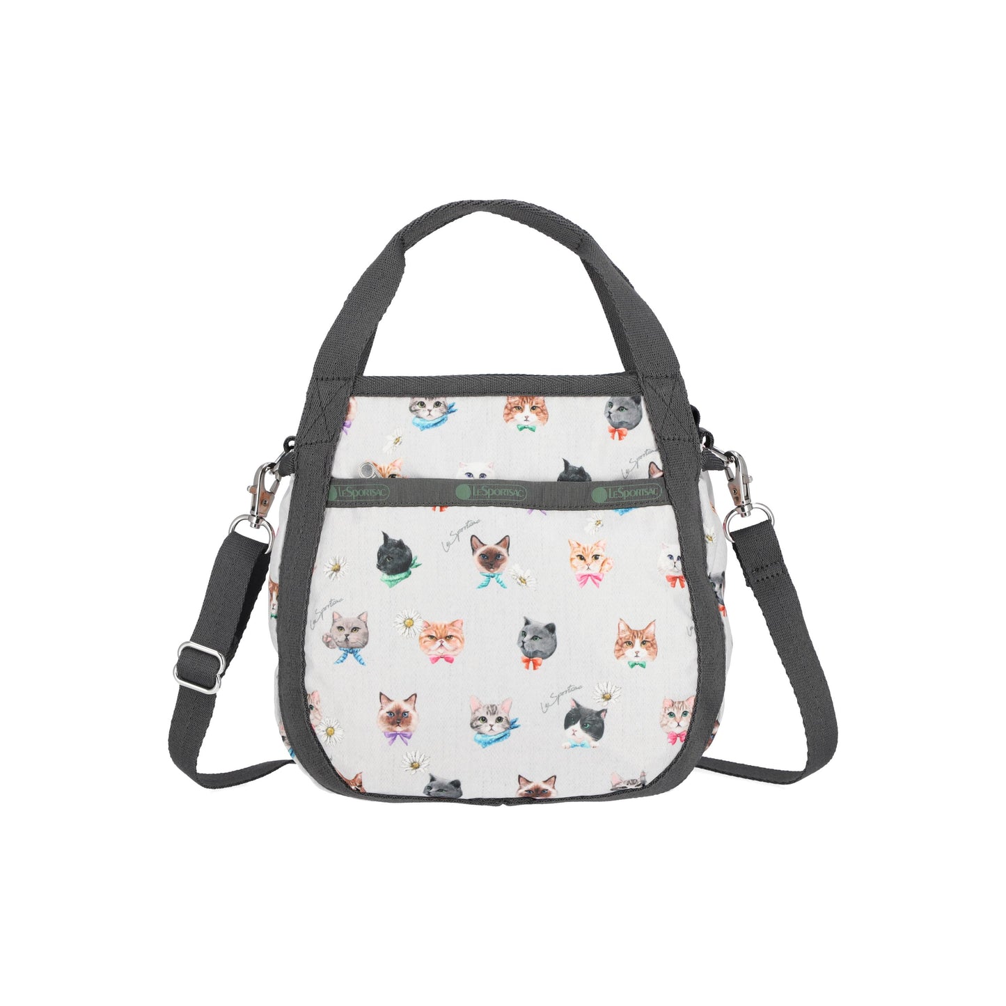 Small Jenni Playful Cats Cool Gray