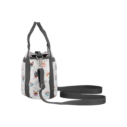 Small Jenni Playful Cats Cool Gray