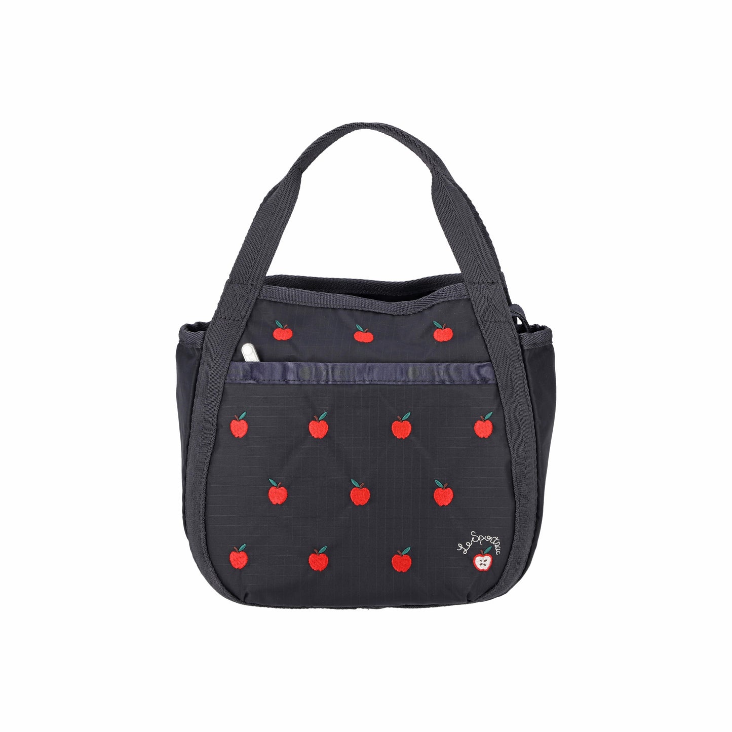 Small Jenni Crossbody Red Apple Embroidery