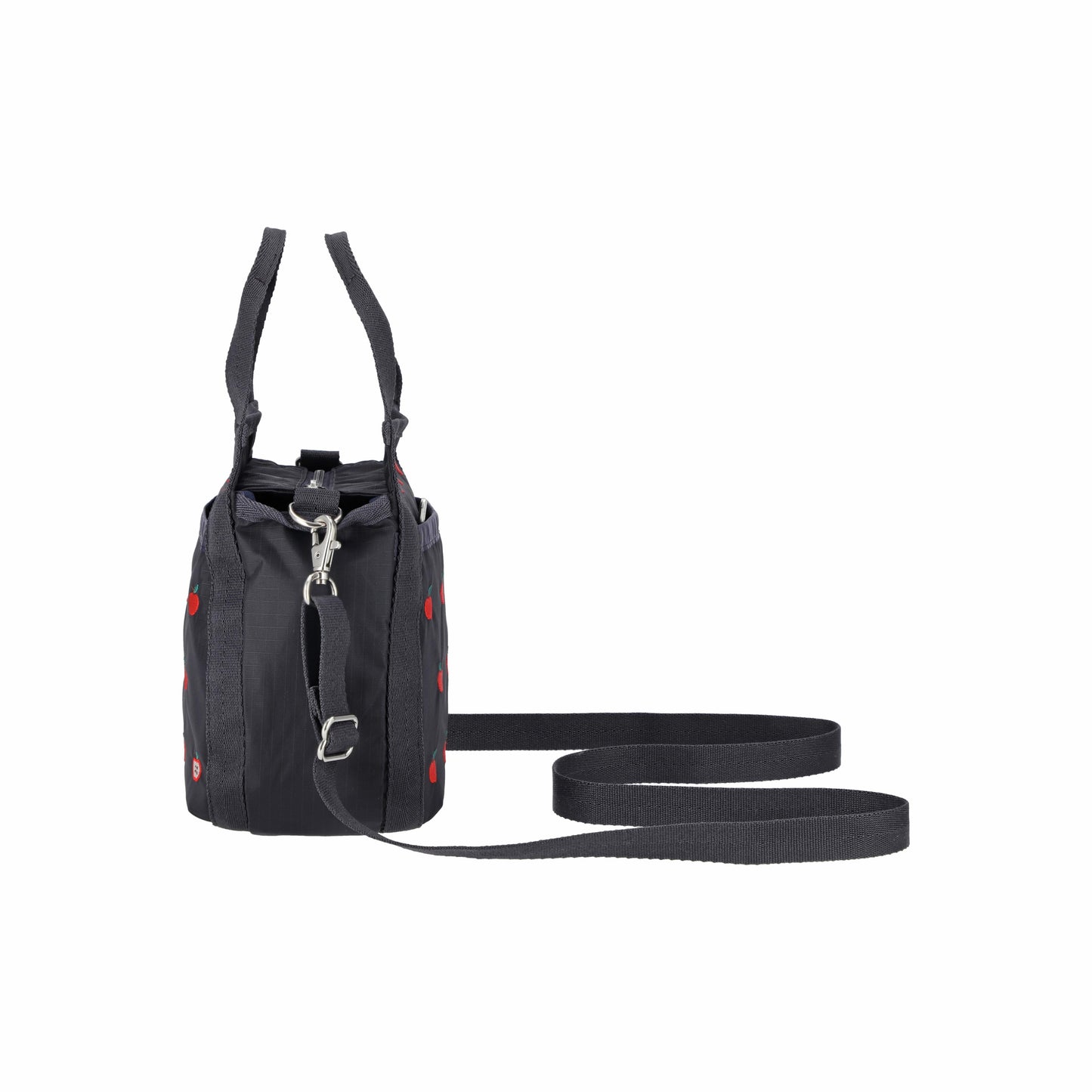 Small Jenni Crossbody Red Apple Embroidery