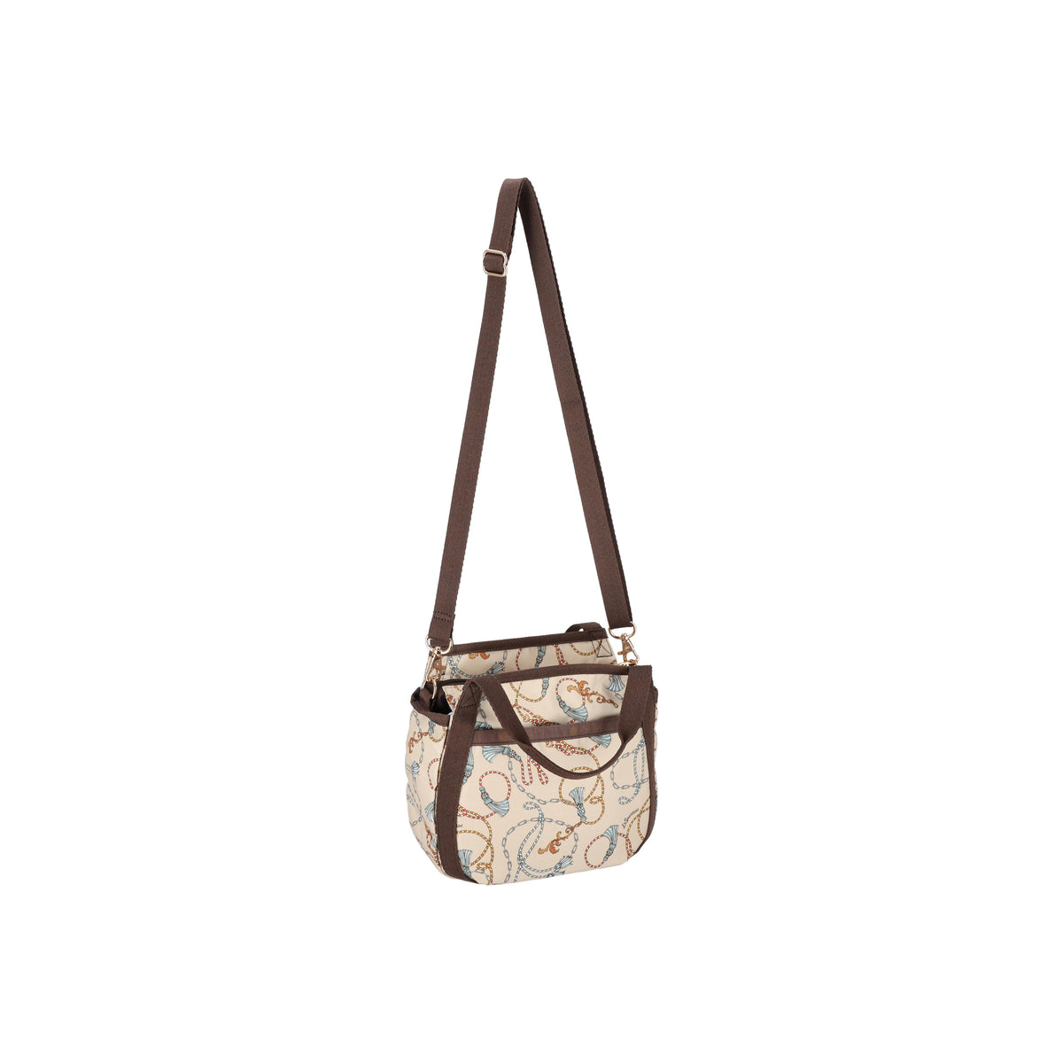 Small Jenni Crossbody Beige Chic Status