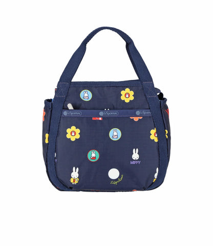 Lesportsac x Miffy Small Jenni Miffy Navy Polka Dot Acc